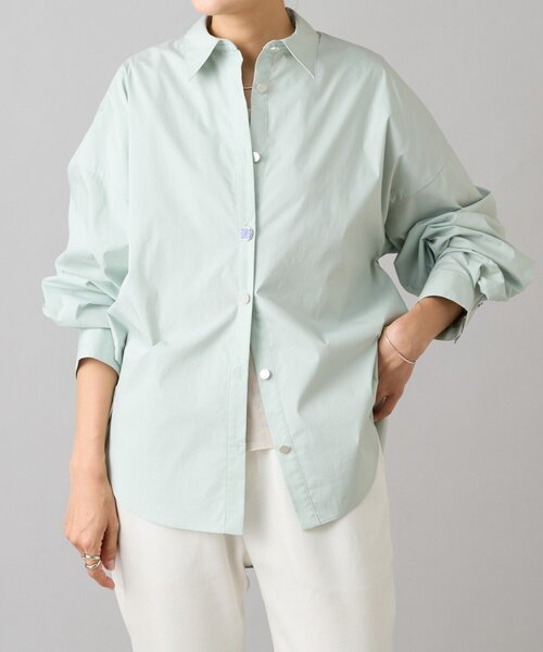 BEARDSLEY（ビアズリー）の「パーツ付きシャツ（シャツ/ブラウス・レディース・ミント/ホワイト/グレー・FREE）」の10枚目の写真