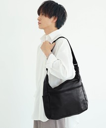 MinoriTY | 【MinoriTY select】PUレザースクエアショルダーバッグ メンズ ウィメンズ ユニセックス(ショルダーバッグ)