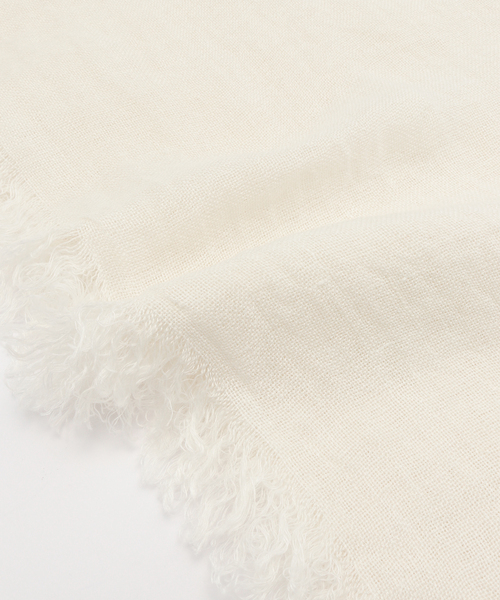 新品未使用タグ付き⭐︎ASAUCE MELER DEUXIEME CLASSE ASAUCE MELER/アソースメレ】LINEN STOLE（スカーフ／バンダナ