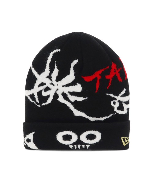 NEW ERA（ニューエラ）の「ニューエラ ニット帽 岡本太郎 コラボ（ニットキャップ/ビーニー・メンズ・ブラック・FREE）」の2枚目の写真