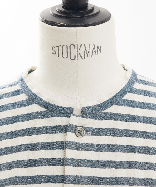 collex（コレックス）の「ボーダーノースリーブブラウス（シャツ/ブラウス・レディース・ブラック/ネイビー・フリー）」の18枚目の写真