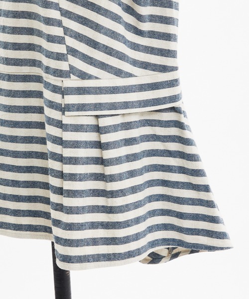 collex（コレックス）の「ボーダーノースリーブブラウス（シャツ/ブラウス・レディース・ブラック/ネイビー・フリー）」の20枚目の写真