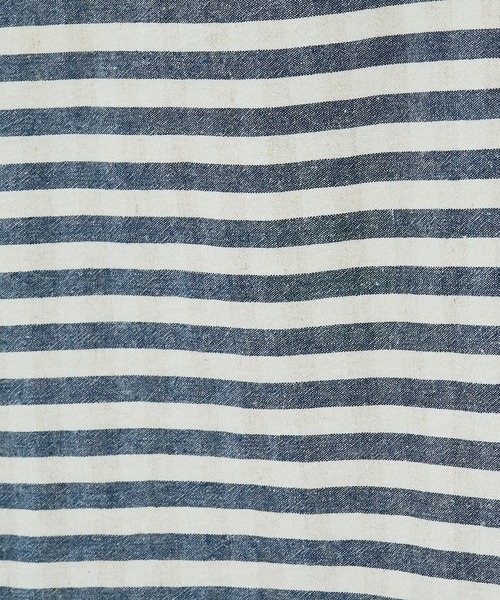 collex（コレックス）の「ボーダーノースリーブブラウス（シャツ/ブラウス・レディース・ブラック/ネイビー・フリー）」の5枚目の写真