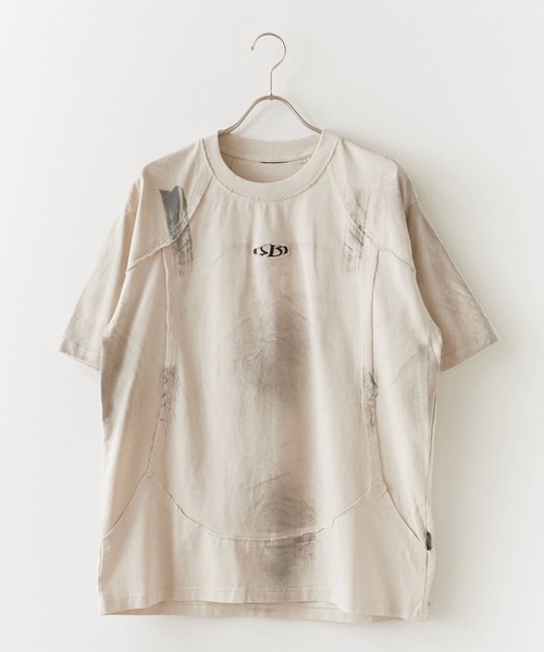 Theater code(シアターコード)の「Faded Vintage-Like T-Shirt / フェード加工 ヴィンテージライクTシャツ(Tシャツ/カットソー・メンズ・ブラック/アイボリー・L/M)」の11枚目の写真