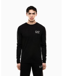 【エンポリオ アルマーニ EA7】Gold Label 長袖Tシャツ ビスコース混紡
