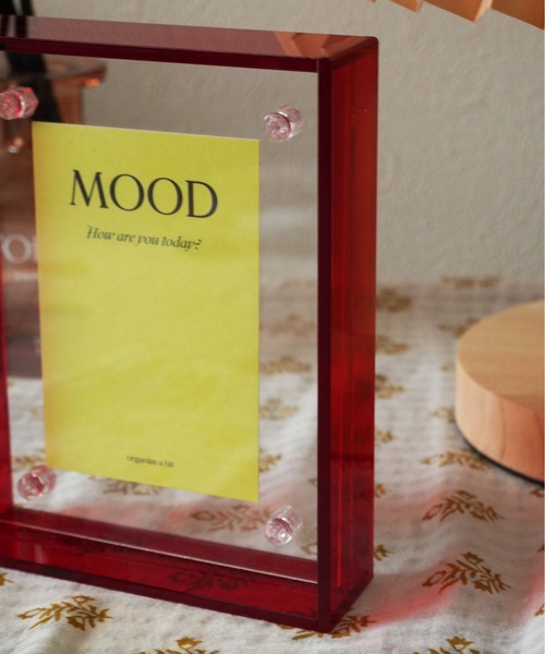 ammy.（エイミードット）の「【 ammy. / エイミードット 】 透明 カラーアクリル フォトスタンド（フォトフレーム・レディース・オレンジ/パープル/ライトピンク/グリーン/ライトグリーン/フューシャピンク/クリア/マルチ/ピンク/レッド/イエロー/ダークブルー・FREE）」の19枚目の写真