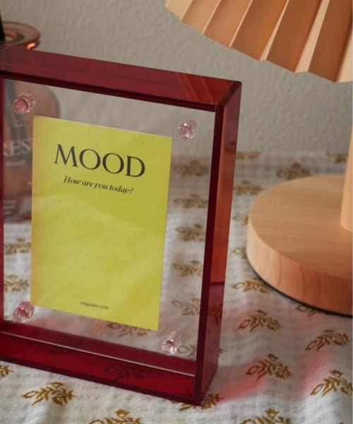 ammy.（エイミードット）の「【 ammy. / エイミードット 】 透明 カラーアクリル フォトスタンド（フォトフレーム・レディース・オレンジ/パープル/ライトピンク/グリーン/ライトグリーン/フューシャピンク/クリア/マルチ/ピンク/レッド/イエロー/ダークブルー・FREE）」の20枚目の写真