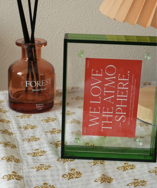 ammy.（エイミードット）の「【 ammy. / エイミードット 】 透明 カラーアクリル フォトスタンド（フォトフレーム・レディース・オレンジ/パープル/ライトピンク/グリーン/ライトグリーン/フューシャピンク/クリア/マルチ/ピンク/レッド/イエロー/ダークブルー・FREE）」の13枚目の写真