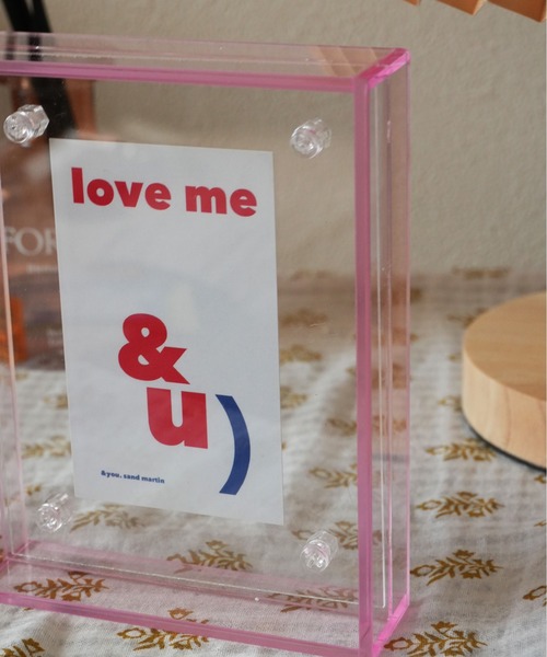 ammy.（エイミードット）の「【 ammy. / エイミードット 】 透明 カラーアクリル フォトスタンド（フォトフレーム・レディース・オレンジ/パープル/ライトピンク/グリーン/ライトグリーン/フューシャピンク/クリア/マルチ/ピンク/レッド/イエロー/ダークブルー・FREE）」の22枚目の写真