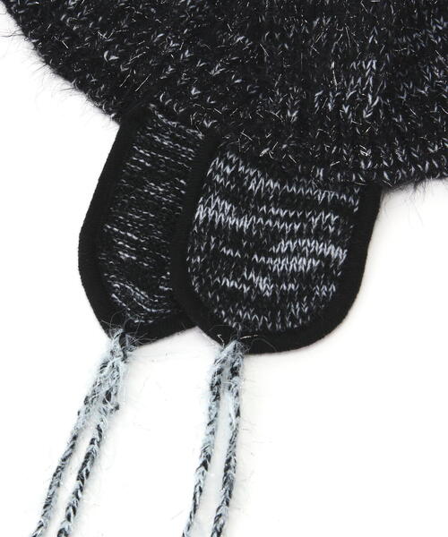 L.H.P(エルエイチピー)の「neuron/ニュウロン/きらきらニット(ニットキャップ/ビーニー・レディース・ホワイト/ブラック・F)」の17枚目の写真