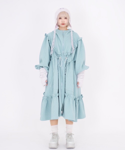 L.H.P(エルエイチピー)の「neuron/ニュウロン/きらきらニット(ニットキャップ/ビーニー・レディース・ホワイト/ブラック・F)」の5枚目の写真