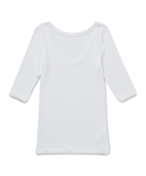 BORDERS & BALCONY ホワイト Tシャツ 美品 BORDERS at BALCONY tシャツ 「BORDERS BALCONY/ボーダーズ