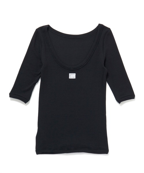 BORDERS at BALCONY カットソー 半袖 ブラック レディース セール/ブランド古着】半袖カットソー（Tシャツ/カットソー