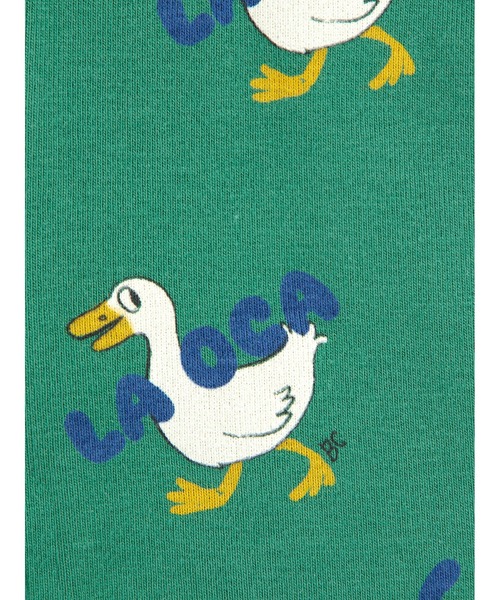 BOBO CHOSES(ボボショーズ)の「La Oca all over leggings(レギンス/スパッツ・キッズ・グリーン・18MONTH/12MONTH/24MONTH/3MONTH/9MONTH)」の4枚目の写真