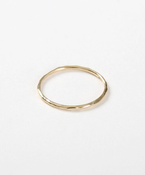 K10YG レイヤー クラフト リング（リング）｜Jouete（ジュエッテ）の