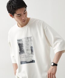 ◆クールポンチプリントビッグTシャツ
