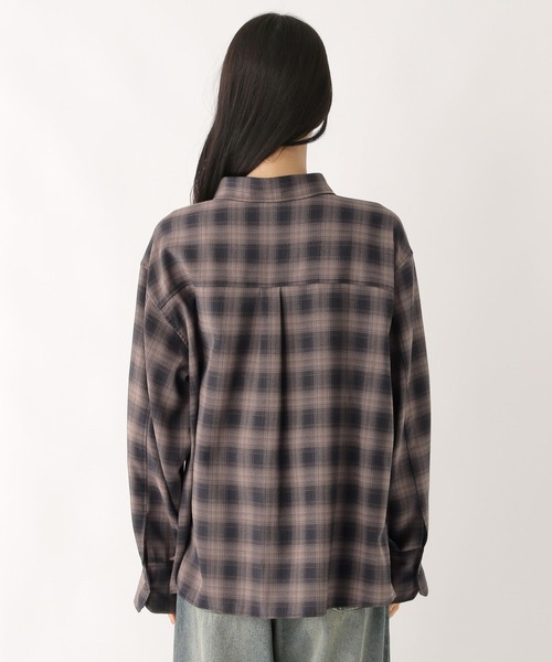 Heather（ヘザー）の「オンブレチェックシャツ　581148（シャツ/ブラウス・レディース・レッド系その他/グレー系その他/ブラック系その他・FREE）」の17枚目の写真