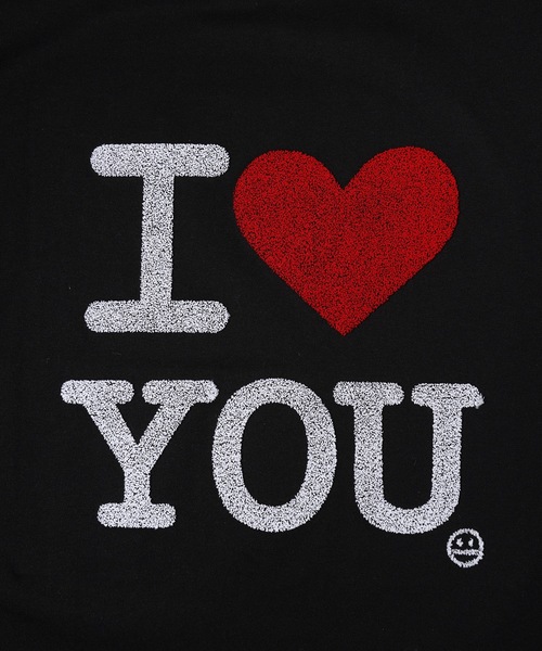 DISCOVERED（ディスカバード）の「BRUSH I LOVE YOU TEE（Tシャツ/カットソー・メンズ・ホワイト/ブラック・1/3）」の4枚目の写真