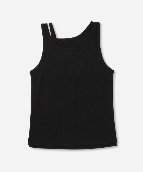 Saturdays NYC(サタデーズ ニューヨークシティ )の「Lara Double Tank Top(Tシャツ/カットソー・レディース・ブラック/ホワイト・L/S/M)」の15枚目の写真