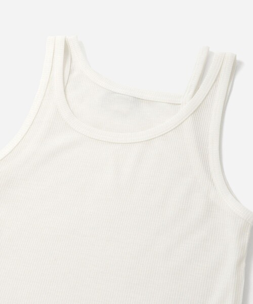 Saturdays NYC(サタデーズ ニューヨークシティ )の「Lara Double Tank Top(Tシャツ/カットソー・レディース・ブラック/ホワイト・L/S/M)」の19枚目の写真
