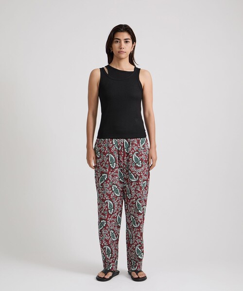 Saturdays NYC(サタデーズ ニューヨークシティ )の「Lara Double Tank Top(Tシャツ/カットソー・レディース・ブラック/ホワイト・L/S/M)」の6枚目の写真