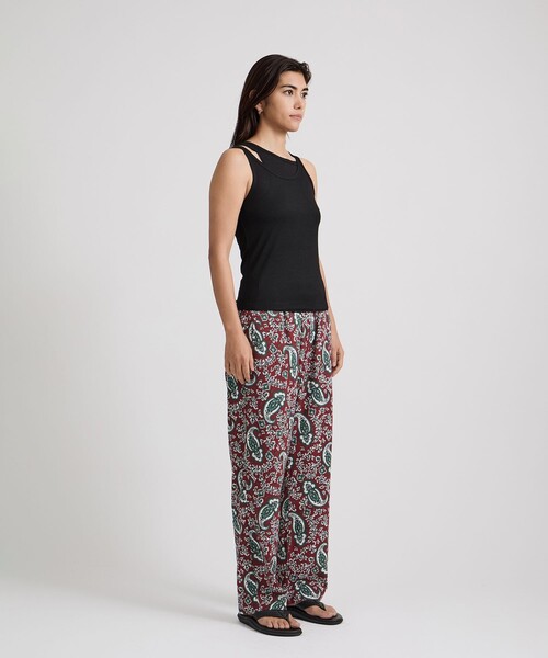 Saturdays NYC(サタデーズ ニューヨークシティ )の「Lara Double Tank Top(Tシャツ/カットソー・レディース・ブラック/ホワイト・L/S/M)」の7枚目の写真