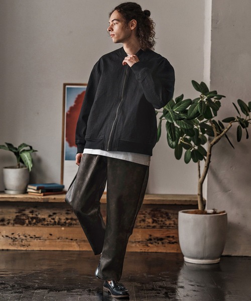 mj10958-ストレッチデニムリブブルゾン(CMB-R0174)