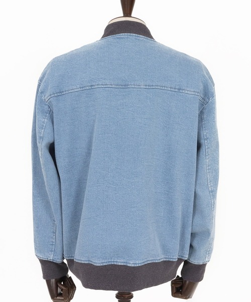 mj10958-ストレッチデニムリブブルゾン(CMB-R0174)