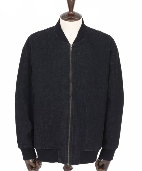 mj10958-ストレッチデニムリブブルゾン(CMB-R0174)