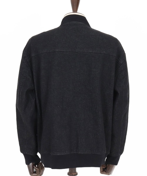 mj10958-ストレッチデニムリブブルゾン(CMB-R0174)