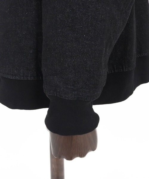 mj10958-ストレッチデニムリブブルゾン(CMB-R0174)