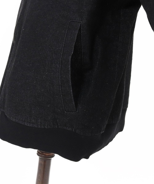 mj10958-ストレッチデニムリブブルゾン(CMB-R0174)