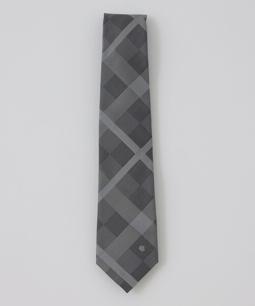 BLACK LABEL CRESTBRIDGE（ブラックレーベル・クレストブリッジ）の「トーナルシャドーブロックチェックタイ（ネクタイ・メンズ・ネイビー/パープル系その他4/ライトグレー/レッド系その他3・FREE）」の2枚目の写真