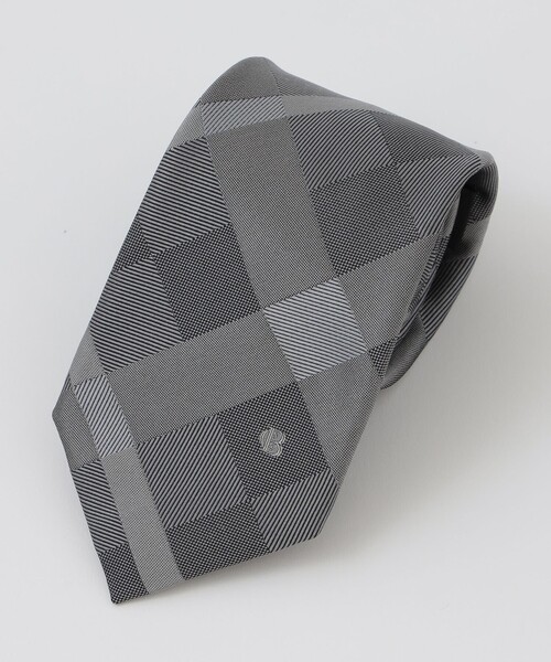 BLACK LABEL CRESTBRIDGE（ブラックレーベル・クレストブリッジ）の「トーナルシャドーブロックチェックタイ（ネクタイ・メンズ・ネイビー/パープル系その他4/ライトグレー/レッド系その他3・FREE）」の6枚目の写真