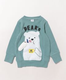 CHEEK ROOM（チークルーム）の「チークルーム しろくまの歯磨き　トレーナー（スウェット）」