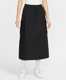 NIKE ナイキ　半端丈スカート　バックスリットファスナー　ブラック NIKE公式】ナイキ スポーツウェア ウィメンズスカート