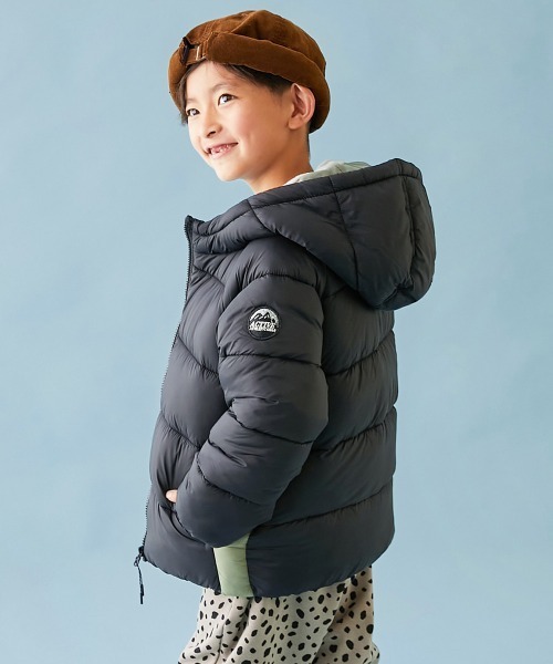 devirock(デビロック)の洗える ファイバーダウン えらべるフード&デザイン 中綿ジャケット(ダウンジャケット/コート)