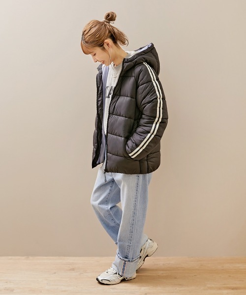 セール】洗える ファイバーダウン えらべるフード&デザイン 中綿