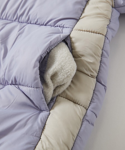 洗える ファイバーダウン えらべるフード&デザイン 中綿ジャケット