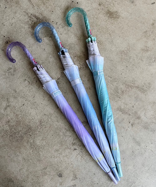 COMMON WARE（コモンウェアー）の「NT:ジュエルユニコーン  キッズアンブレラ　55cm（長傘・キッズ・パープル/ミント/サックスブルー・FREE）」の11枚目の写真