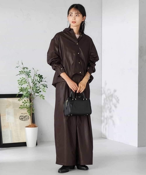 a.v.v / アー・ヴェ・ヴェ ドロストセミシアーシャツ a.v.v｜ドロストセミシアーシャツ | Rakuten Fashion(楽天