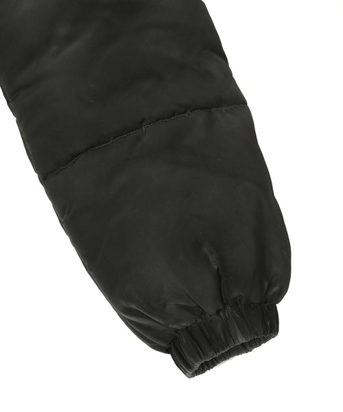 X-girl（エックスガール）の「FADED 2WAY PADDED JACKET（ナイロンジャケット・レディース・ブラック/オリーブ・S/M）」の20枚目の写真