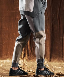 ANGENEHM | mp13980-Jacquard Block Color Pants -Airy Yarn Sweater- ニットパンツ(AG05-016acf)(その他パンツ)