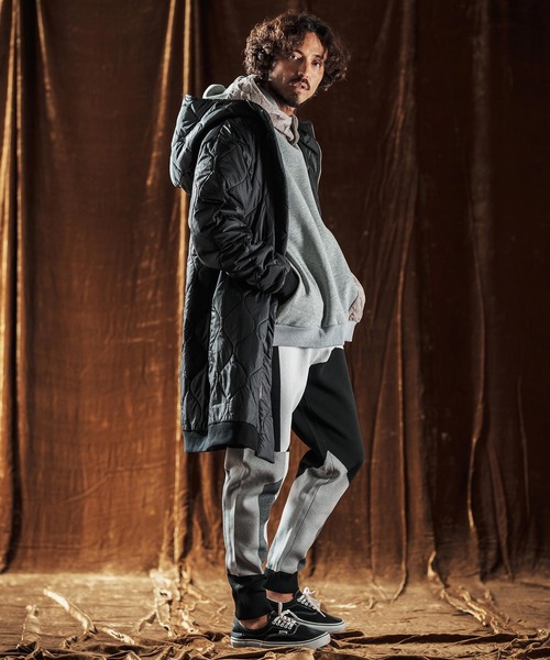 ANGENEHM（アンゲネーム）の「mp13980-Jacquard Block Color Pants -Airy Yarn Sweater- ニットパンツ(AG05-016acf)（その他パンツ・メンズ・ブラック/ライトグレー/ネイビー・L/M/S）」の21枚目の写真