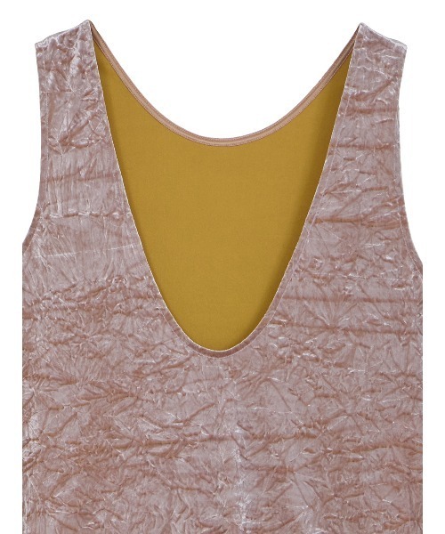 Ameri(アメリ)の「VINTAGE LIKE VELOUR SET UP(セットアップ・レディース・ブラック/グリーン/ピンク・SMALL/MEDIUM)」の16枚目の写真