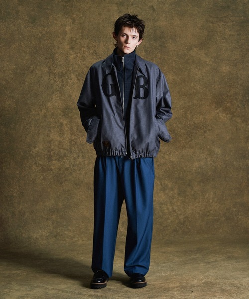 glamb(グラム)の「Blue Noise Tuck Slacks / ブルーノイズタックスラックス(スラックス・メンズ・ブルー/ブラック・S/M/L)」の19枚目の写真