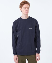 【WEB&一部店舗限定】5.6oz天竺 クルーネックロゴロンT