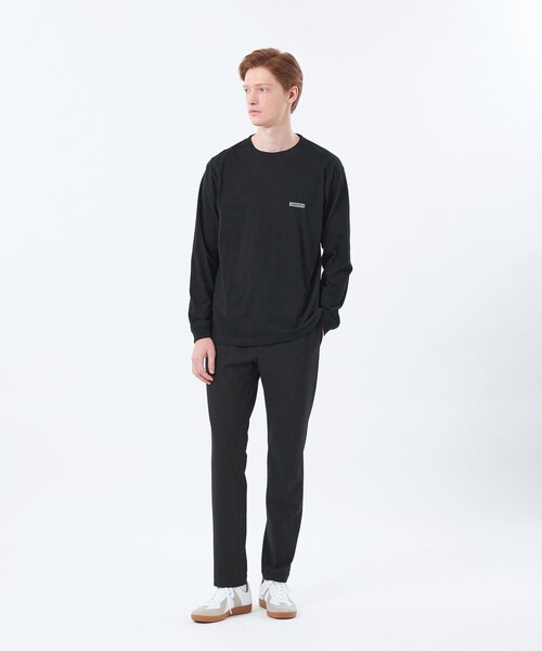 MACKINTOSH PHILOSOPHY（ﾏｯｷﾝﾄｯｼｭ ﾌｨﾛｿﾌｨｰ）の「【WEB&一部店舗限定】5.6oz天竺 クルーネックロゴロンＴ（Tシャツ/カットソー・メンズ・ブラック/ホワイト/ダークネイビー・36/40/38/42）」の5枚目の写真