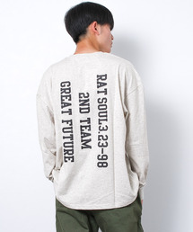 RAT EFFECT（ラットエフェクト）の「GREAT FUTUREスーパーBIGロングTシャツ（Tシャツ/カットソー）」