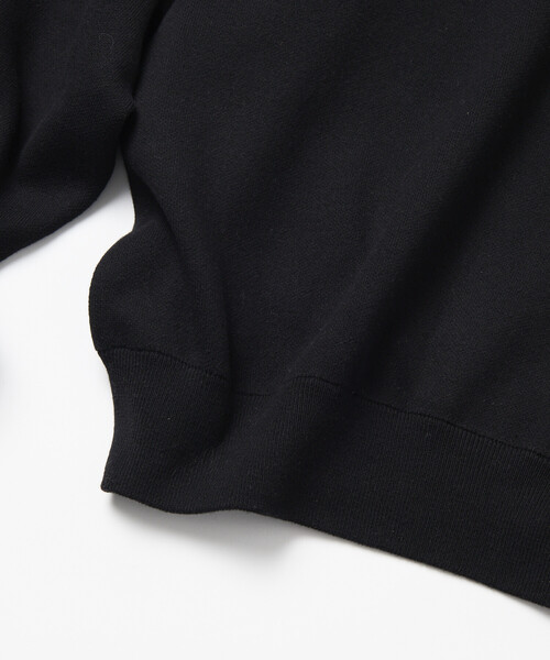 FREAK'S STORE（フリークスストア）の「限定展開 Relax Fit リラックスフィット スウェットライク ポロカラーニット（ニット/セーター・メンズ・ブラック/アッシュグレー/チャコールグレー/レッド/ブラウン/ネイビー・LARGE/MEDIUM）」の21枚目の写真